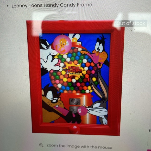 Vintage Looney Tunes Handy Candy Frame. - Picture 4 of 5